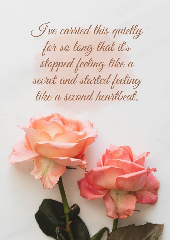 Deep Emotional Hidden Love Quotes
