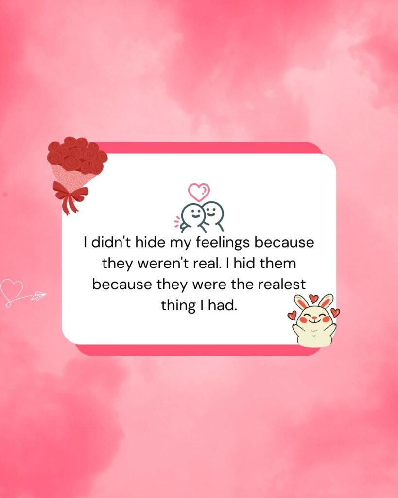 Deep Hidden Love Quotes