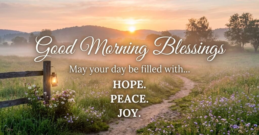 Good Morning Blessing