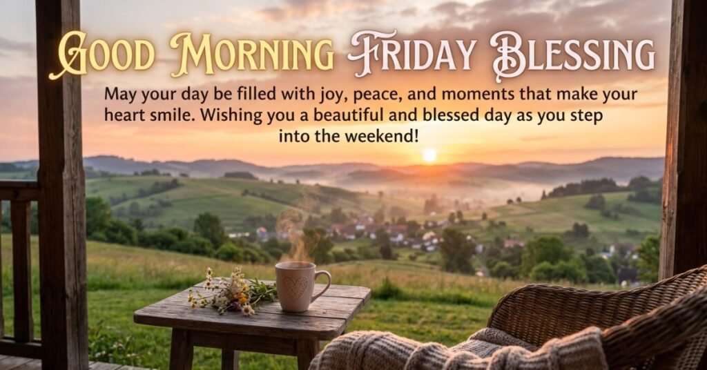 Good Morning Friday Blessings