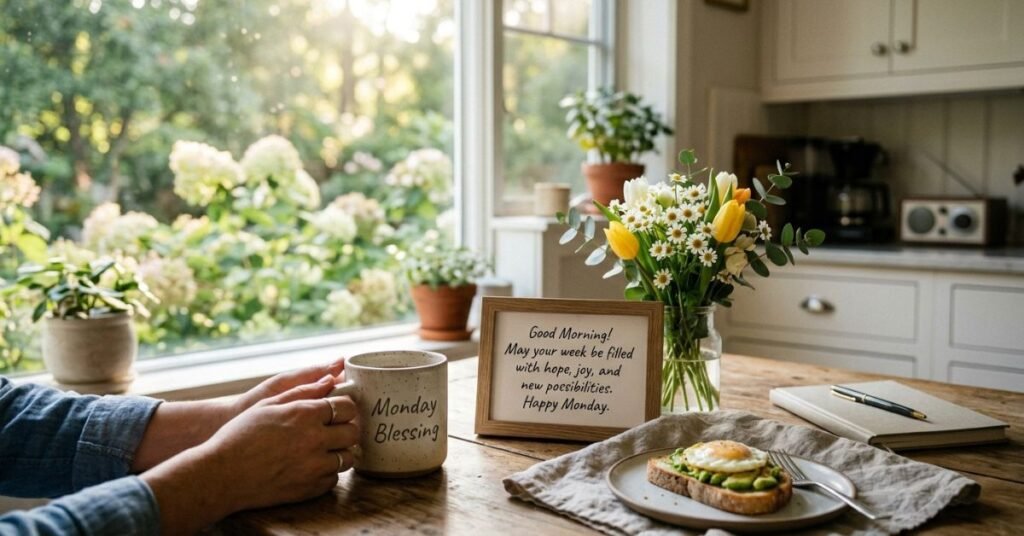 Good Morning Monday Blessing