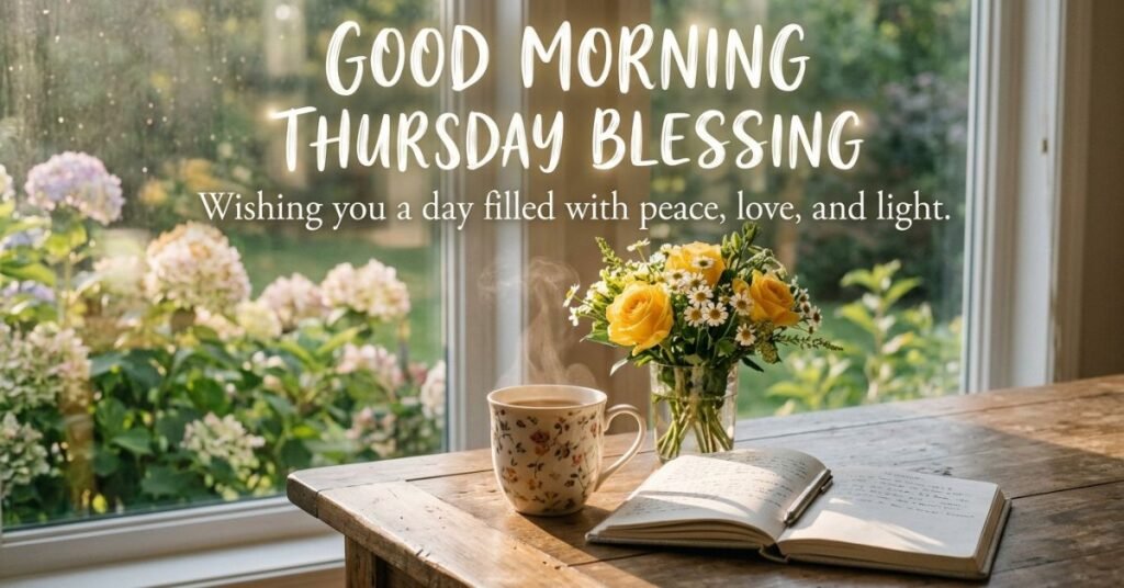 Good Morning Thursday Blessings
