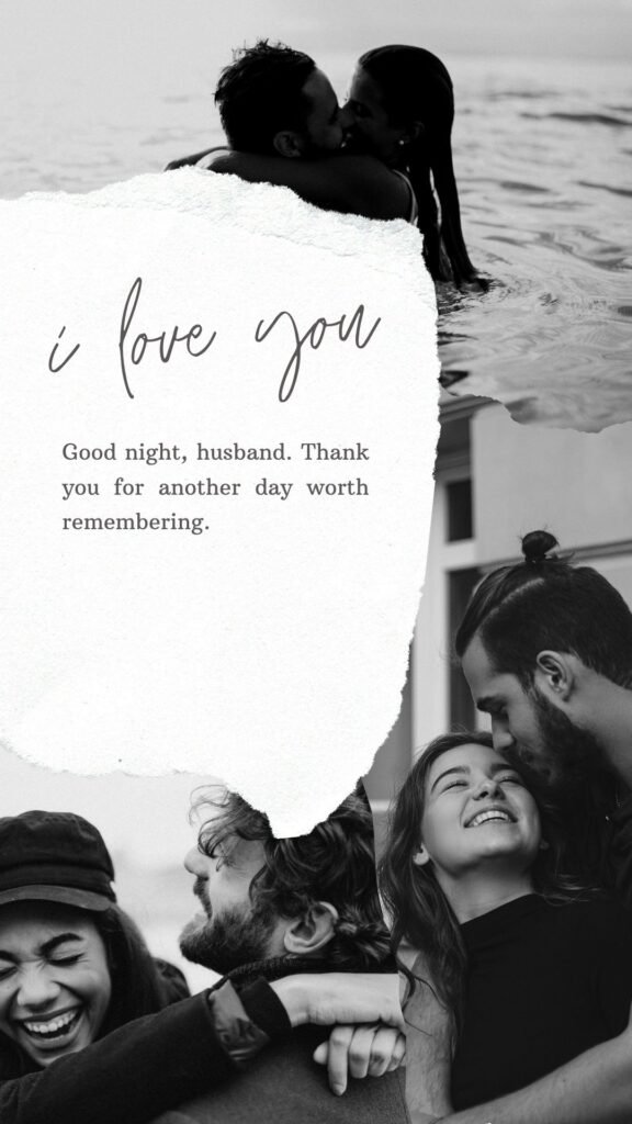 Good Night Love Quotes for Husband