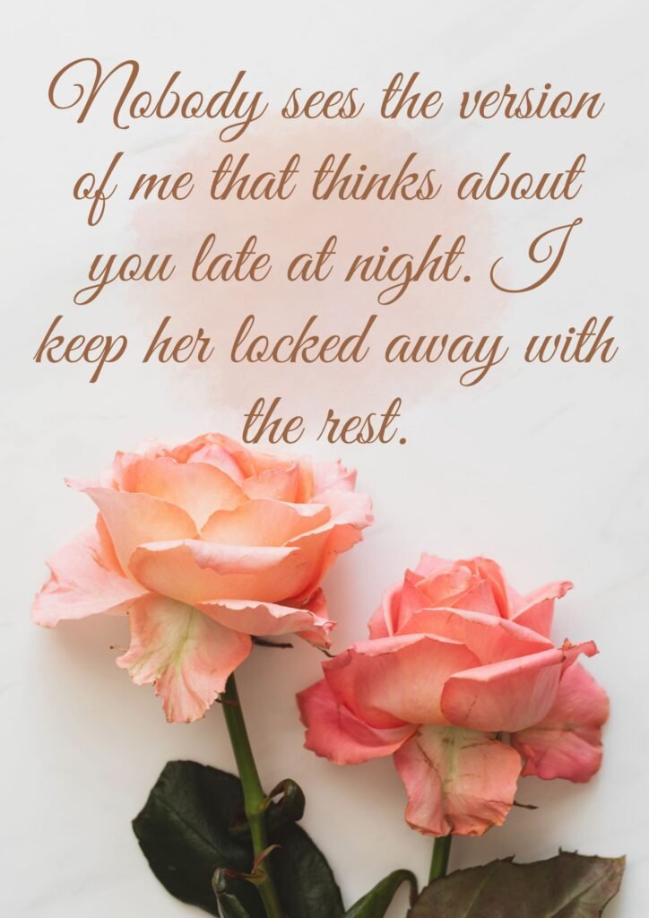 Hidden Love Quotes