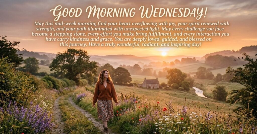 Inspirational Good Morning Wednesday Blessings