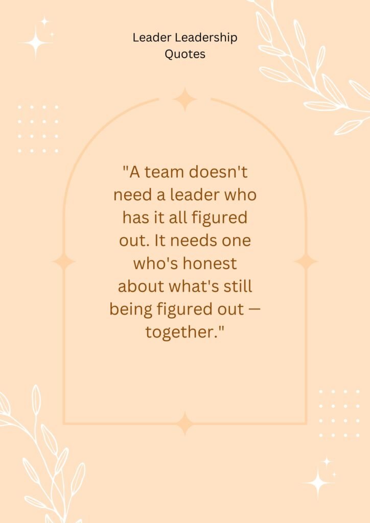 Motivational Leadership Quotes for Teams