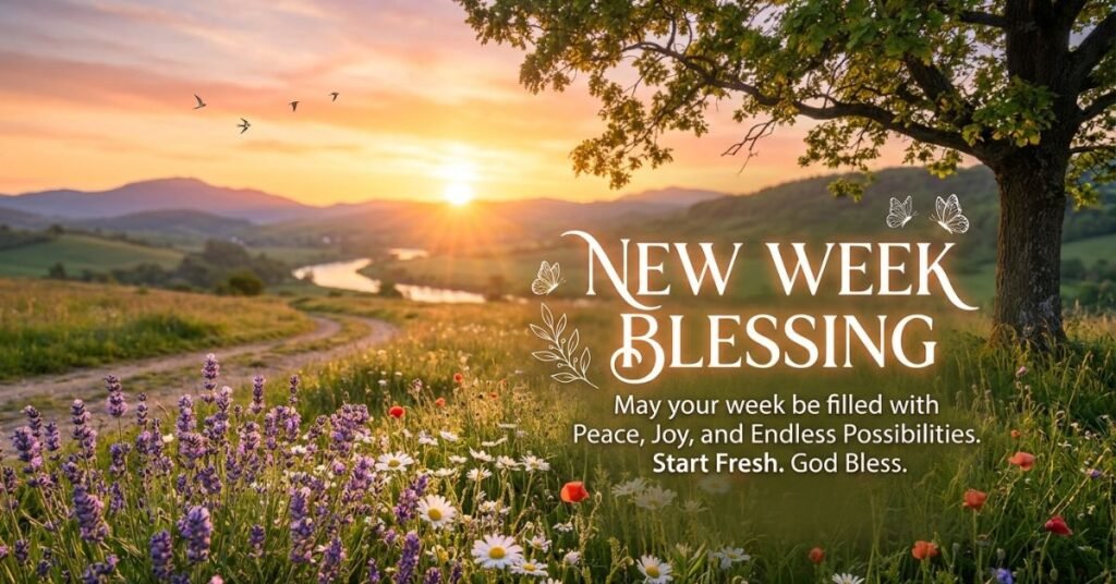 New Week Blessings