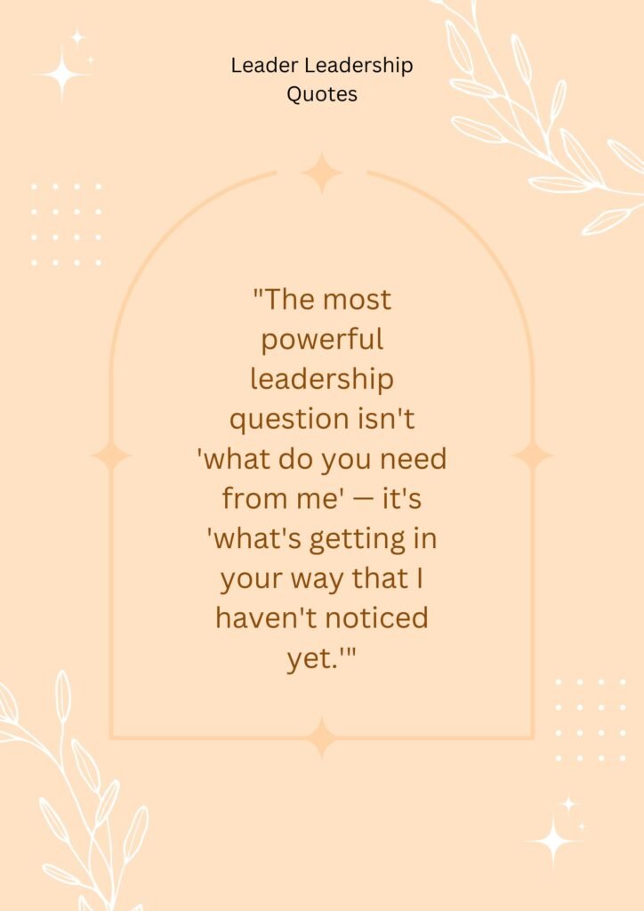 Servant Leadership Quotes