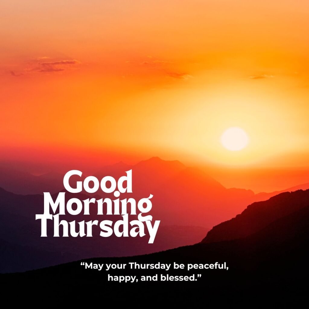 Short Thursday Blessings