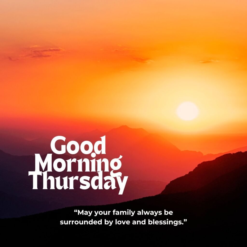 Thursday Blessings for Family