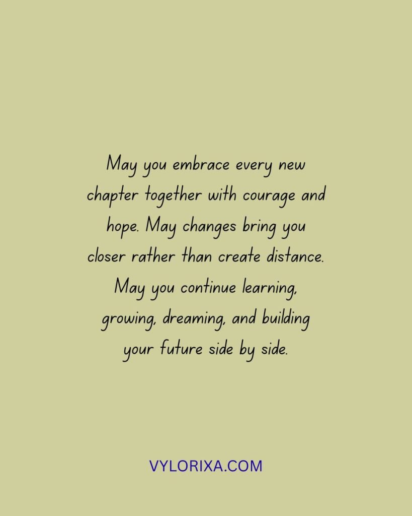 Wedding Blessings for a Couple Starting a New Chapter