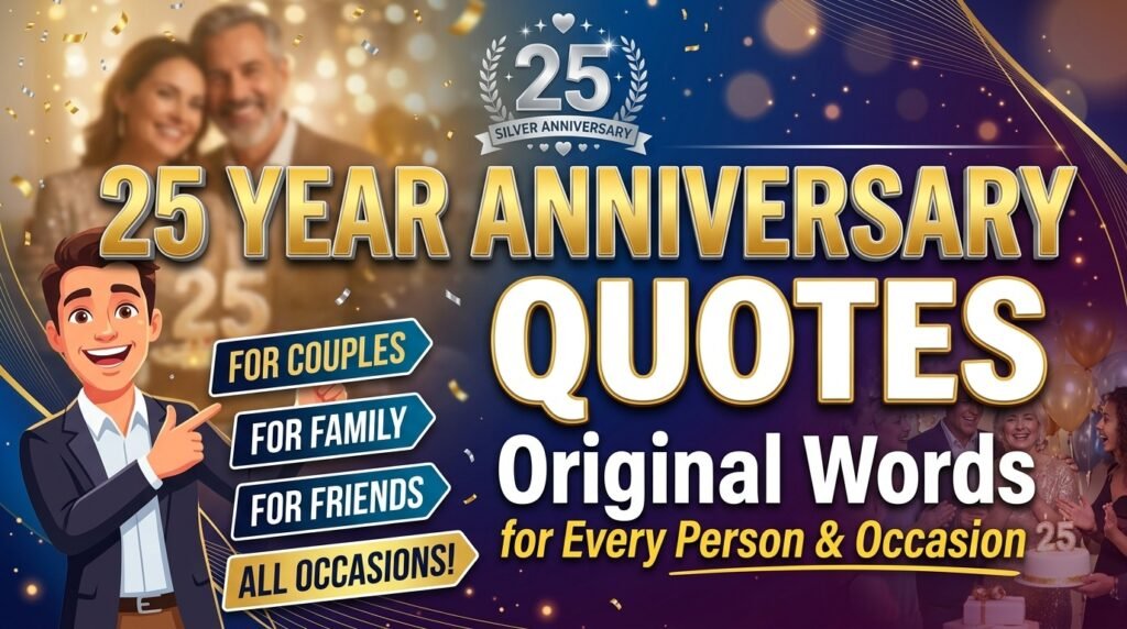 25 Year Anniversary Quotes