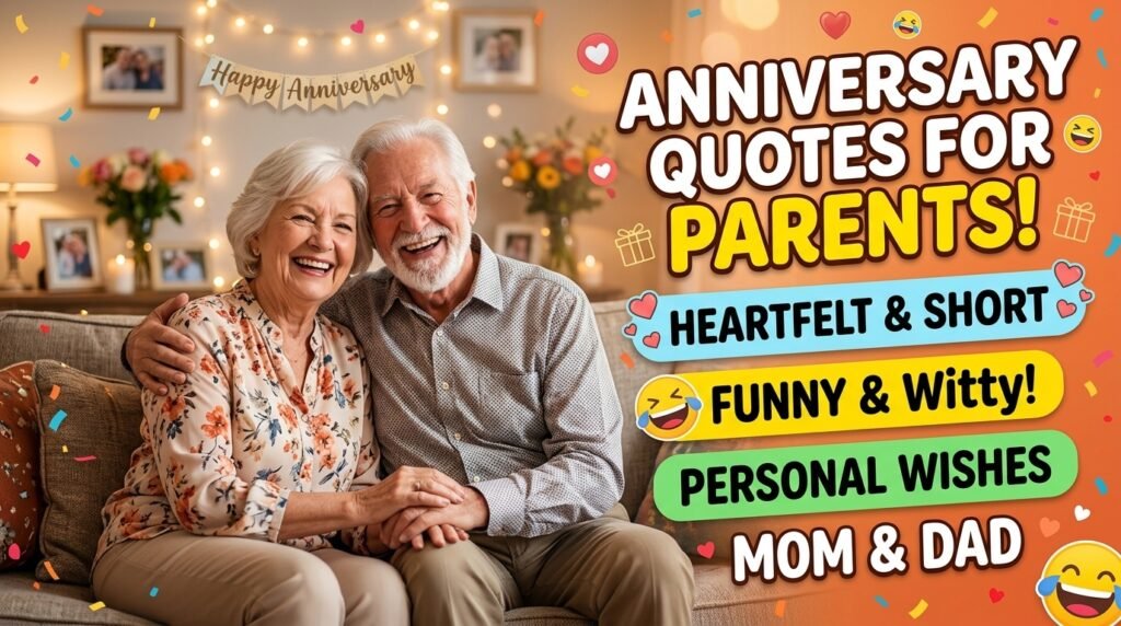 Anniversary Quotes for Parents