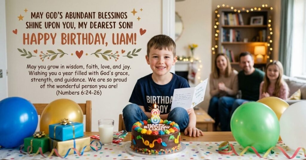 Blessing Birthday Wishes for Son